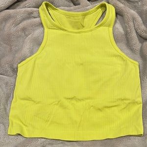 Ebb to Street Cropped Racerback Tank Size 8